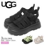 アグ サンダル レディース UGG 1152698 カーキグリーン ブラック 黒 靴 シューズ 厚底 厚底サンダル ストラップサンダル ブランド レジャー 海 川 おしゃれ