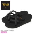テバ サンダル レディース TEVA 1000099 ブラック 黒 テヴァ スポーツサンダル スポサン ビーチサンダル 疲れにくい 軽量 ロゴ ブランド おしゃれ