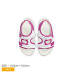 ナイキ サンダル キッズ ジュニア 子供 サンレイ アジャスト 6 NIKE DX5545 ホワイト 白 ピンク サンダル 子供 シンプル ロゴ 爆買