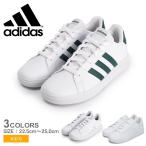 アディダス テニスシューズ キッズ ジュニア 子供 ADIDAS LKK25 LRF30 ホワイト 白 グリーン 緑 靴 テニス シューズ スニーカー カジュアル シンプル ロゴ 運動