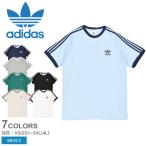 （ネコポス配送） アディダス オリジナルス Tシャツ 半袖 メンズ アディカラー クラシックス スリーストライプス トレフォイルTシャツ ADIDAS 黒 白