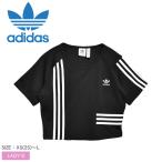 ショッピングadidas tシャツ アディダス オリジナルス 半袖Tシャツ レディース 半袖Tシャツ ADIDAS ORIGINALS IC2379 黒 白 ロゴ