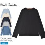 ポール スミス 長袖Tシャツ メンズ PAUL SMITH M1A-2990-AU278 ブラック 黒 ホワイト 白 グレー ウェア トップス 長袖 シャツ クルーネック ステッチ おしゃれ
