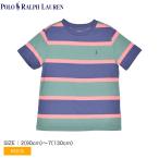 ポロ ラルフローレン 半袖Tシャツ キッズ コットン ジャージー マルチストライプ Tシャツ POLO RALPH LAUREN 322971157 半袖 セール