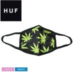 Yahoo! Yahoo!ショッピング(ヤフー ショッピング)（ネコポス配送） ハフ マスク メンズ レディース プラントライフマスク HUF AC00540 ブラック グリーン オシャレ ブランド 爆買