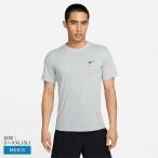 (ネコポス配送) ナイキ 半袖Tシャツ メンズ DriーFIT メンズ トレーニング Tシャツ NIKE FD1706 グレー ブラック 黒 ウェア トップス カットソー