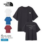 ザ・ノース・フェイス Tシャツ メンズ THE NORTH FACE NT32585 ホワイト 白 ブルー 青 トップス ウェア 半袖 ショートスリーブ キャンプ アウトドア レジャー