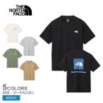 ザ・ノース・フェイス Tシャツ メンズ THE NORTH FACE NT32543 ホワイト 白 グレー トップス ウェア 半袖 ショートスリーブ キャンプ アウトドア レジャー