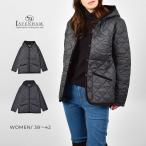 ラベンハム ジャケット レディース LAVENHAM SLJ1246 ブラック 黒 アウター 上着 羽織 中綿 中わた ミドル丈 ミドル フード キルティング 爆買