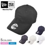 ニューエラ 帽子 メンズ レディース ADJUSTABLE UNSTRUCTURED CAP NEW ERA NE201 ブラック 黒 ホワイト 白 ネイビー グレー 無地