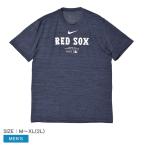 ショッピングナイキ tシャツ メンズ ナイキ 半袖Tシャツ メンズ NIKE NKM5-44B-BQ-J37 ネイビー 紺 ボストン・レッドソックス boston red sox 半袖 Tシャツ 通気性 ウエア トップス 野球 爆買