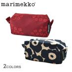 （ネコポス配送） マリメッコ ポーチ ポーチ MARIMEKKO 47992 70351 レッド ブルー 青 花柄 北欧 収納 雑貨 定番 人気 デザイン かわいい 化粧