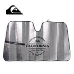 SALE クイックシルバー カーサンシェード メンズ レディース QUIKSILVER QSA242703 シルバー 銀 サンシェード カバー 遮熱 車用品 カーグッズ 車 車用