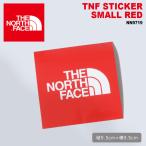 今だけクーポンで170円 the north face ザ ノースフェイス ステッカー TNF 小 レッド NN9719 シール ゆうパケット可 冬