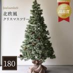 クリスマスツリー 180cm おしゃれ 安い 高級 北欧風  グリーン 緑 ヌード 簡単 イベント Xmas（代引・同梱不可） ジュールレンケリ 爆買