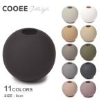 クーイー 花瓶 ボールベース 8cm COOEE HI-028-01 ブラック 黒 ホワイト 白 インテリア 雑貨 花びん フラワーベース シンプル 父の日