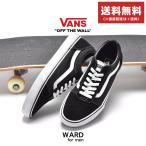 ポイント2倍 バンズ ワード メンズ ヴァンズ スニーカー VANS WARD VN0A36EMC4R ブラック 黒 ホワイト 白 靴 ローカット
