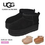 アグ ブーツ レディース CLASSIC ULTRA MINI PLATFORM UGG 1135092 ブラック 黒 ベージュ シューズ ムートン ムートンブーツ 靴