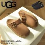 アグ サンダル レディース ゴールデンスター ヴィラ クロッグ UGG 1169590 ブラック 黒 ブラウン 茶 靴 シューズ 厚底 4.2cm 爆買