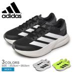 アディダス ランニングシューズ メンズ アディゼロ デュラモ スピード 2 ランニング ADIDAS NKL71 ブラック 黒 ホワイト 白 靴