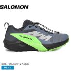  Salomon трейлраннинг обувь мужской SENSE RIDE 5 GTX SALOMON L47312800 зеленый зеленый черный чёрный обувь обувь водонепроницаемый . покупка 