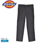 ディッキーズ ワークパンツ メンズ 873 スリム ストレートパンツ DICKIES WP873 ブラック 黒 スリムストレート ロング丈 丈長め