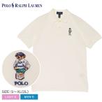 ポロ ラルフローレン ポロシャツ メンズ レディース CTN JERSEY NOV BEAR GRPH POLO POLO RALPH LAUREN 323973120 ベージュ ポロ 爆買