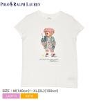 ポロ ラルフローレン 半袖Tシャツ レディース キッズ ジュニア 子供 SS JERSEY NOV BEAR GRA TEE POLO RALPH LAUREN 313971122 ホワイト 白 セール
