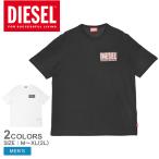 ディーゼル 半袖Tシャツ メンズ T-ADJUST-R19 DIESEL A172570AGRI ホワイト 白 ブラック 黒 トップス ウエア 半袖 Tシャツ ロゴ