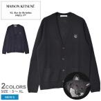 メゾンキツネ カーディガン メンズ ボールド フォックスヘッド パッチ レギュラー カーディガン MAISON KITSUNE NM00506KT1006