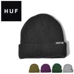 （ゆうパケット可）HUF ハフ ニット帽 ユージュアル ビーニー BN00060 メンズ レディース 帽子 ストリート カジュアル 黒 冬