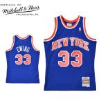 Mitchell &nes форма мужской swing man джерси - New York niks1991-92 Patrick You крыло 