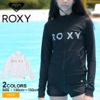ロキシー ラッシュガード キッズ ジュニア 子供 MINI ARTSY FLORAL LOGO STAND ROXY TLY251106 ブラック 黒 ホワイト 白 ウェア 爆買