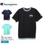 (ネコポス配送) チャンピオン 半袖Tシャツ メンズ ショートスリーブTシャツ BASKETBALL CHAMPION C3-BB352 ブラック 黒 ネイビー 紺 ウエア ロゴ