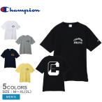 （ネコポス配送） チャンピオン 半袖Tシャツ メンズ ショートスリーブTシャツ CHAMPION C3-B339 ホワイト 白 グレー ショートスリーブ ウエア ロゴ 爆買