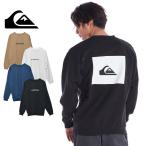 クイックシルバー トレーナー メンズ MW ボックス クルー QUIKSILVER QPO214042  ベージュ ネイビー 紺