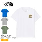 ザ・ノース・フェイス 半袖Tシャツ キッズ ジュニア 子供 スモール スクエア ロゴ ティー THE NORTH FACE NTJ32358 ホワイト 白