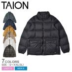ショッピングタイ タイオン ダウンジャケット メンズ レディース マウンテン パッカブル ボリュームダウンジャケット TAION TAION-102VZMT 黒 紺