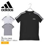 （ゆうパケット可）ADIDAS アディダス 半袖Tシャツ キッズ  3 ストライプス Tシャツ 3 STRIPES TEE FTN06 子供