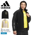 アディダス ジャケット メンズ ナショナル ジオグラフィック ハイパイル フリースジャケット ADIDAS HAR37 ベージュ ブラック 黒