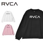 ルーカ スウェットシャツ メンズ BIG RVCA CR トレーナー RVCA BB042090 ブラック 黒 ホワイト 白 ピンク ウェア ウエア 長袖