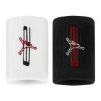 ( кошка pohs рассылка ) Nike напульсник унисекс Jordan Jump man напульсник 2P графика NIKE JD1017 черный чёрный белый 