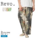 revo длинные брюки мужской картина tsu il легкий широкий брюки Revo. TH-4060 белый черный чёрный одежда 