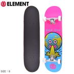 Element скейтборд мужской женский HOME SICK Complete панель 8 ELEMENT BB027418 чёрный розовый синий . покупка 