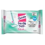 ショッピングクイックルワイパー 花王　クイックルワイパー ウエットシート20枚入