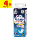 (直送)(ユニチャーム)ライフリー ズレずに安心紙パンツ用尿とりパッド夜用スーパー 16枚(1ケース(4個入))同梱不可キャンセル不可(送料無料)