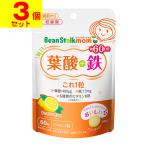 (ポスト投函)ビーンスタークマム 毎日葉酸＋鉄 これ1粒 60粒(3個セット)