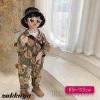ジャンプスーツ くま オーバーオール 子供服 つなぎ 長袖 オールインワン 春 秋 冬 ロンパース 熊 つなぎ服 男児 カジュアル ナチュラル おしゃれ クマ 動物柄