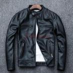 ライダース　バイクジャケット　ジャケット メンズ　本革ジャケット　牛革 ラム革　レザージャケット leather jacket　革ジャン　アウター　春秋冬