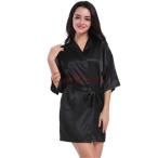 バスローブ　レディース　女　春夏　パジャマ　ルームウエア　ナイトガウン　部屋着　寝間着　長袖　柔らか　あったか